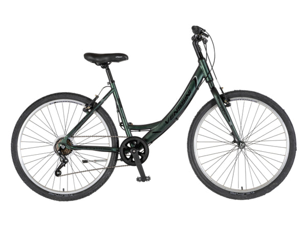 Bicikl mtb venssini parma alu 26" alu 17" v-brake  6 brzina 142-165cm (s) kameleon zeleni