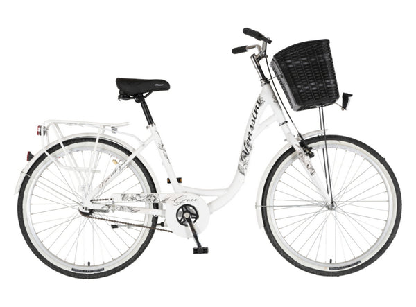 Bicikl fashion venssini grace 26" alu 18" v-brake  kontra 155-178cm (s/m) beli