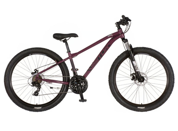 Bicikl mtb visitor cascade 27.5" amortizer 15"  prednji i zadnji disk 21 brzina 158-175cm (m) bordo