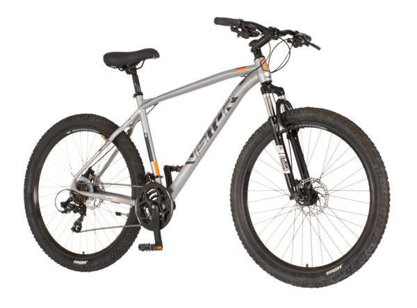 Bicikl mtb visitor cascade 27.5" amortizer 19" prednji i zadnji disk 21 brzina 167-192cm (l/xl) sreb