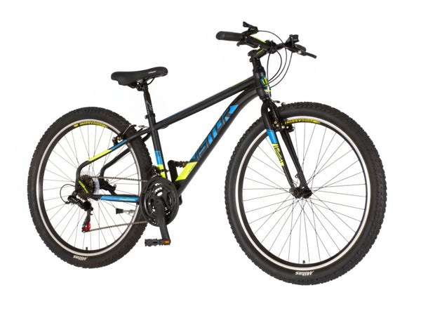 Bicikl mtb visitor radiance 27.5" 15" v-brake  21 brzina 158-175cm (m) crno žuti