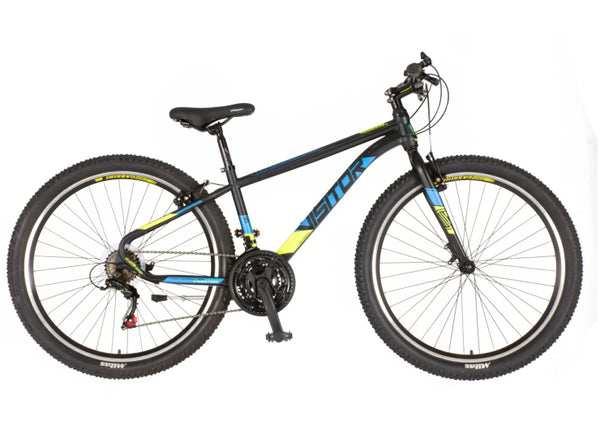 Bicikl mtb visitor radiance 27.5" 15" v-brake  21 brzina 158-175cm (m) crno žuti
