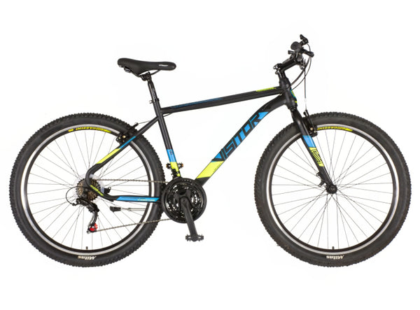 Bicikl mtb visitor radiance 27.5" 19" v-brake  21 brzina 167-192cm (l/xl) crno žuti