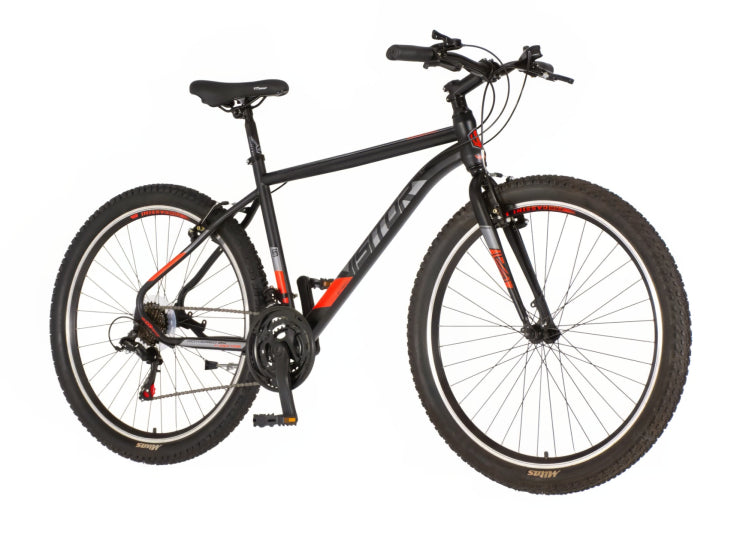 Bicikl mtb visitor radiance 27.5" 19" v-brake  21 brzina 167-192cm (l/xl) crno crveni