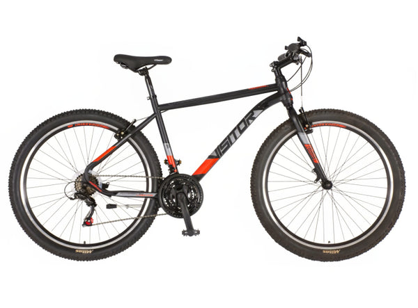 Bicikl mtb visitor radiance 27.5" 19" v-brake  21 brzina 167-192cm (l/xl) crno crveni
