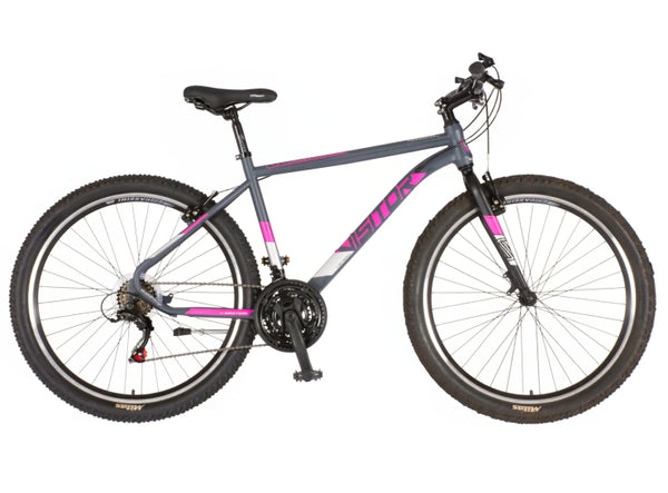 Bicikl mtb visitor radiance 27.5" 19" v-brake   21 brzina 167-192cm (l/xl) sivi
