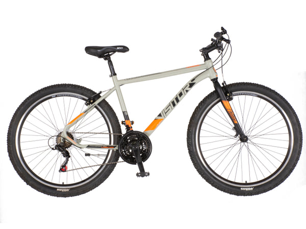 Bicikl mtb visitor radiance 27.5" 19" v-brake 21 brzina 167-192cm (l/xl) sivi