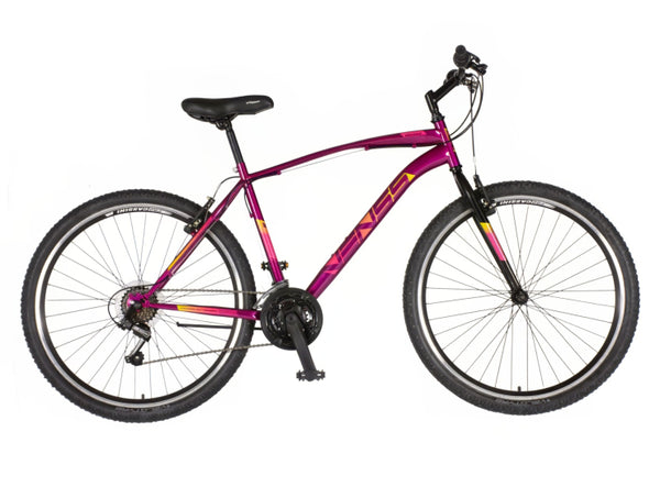 Bicikl mtb venssini arcadia 27.5" 19" v-brake 18 brzina 170-185cm (l) bordo perla uv sjaj