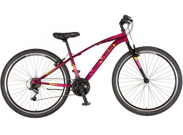Bicikl mtb venssini arcadia 27.5" 14" v-brake 18 brzina 158-175cm (m) bordo perla uv sjaj