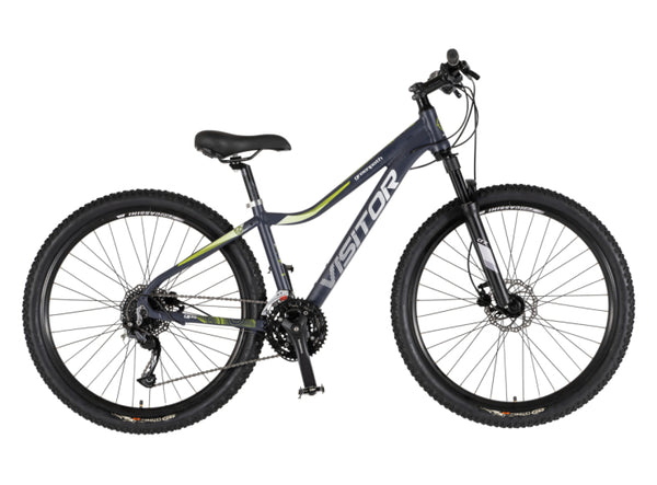 Bicikl mtb visitor gps 27.5" amortizer alu 15" disk hidraulika 24 brzina 158-175cm (m) sivi