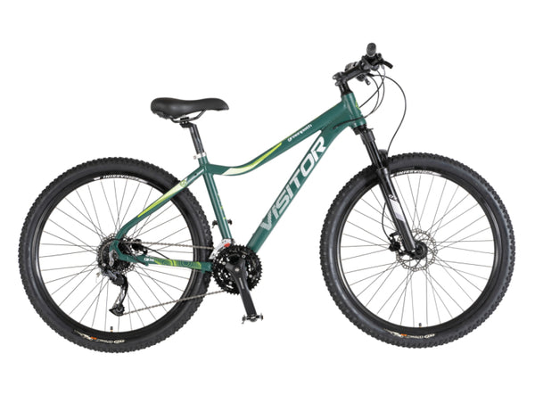 Bicikl mtb visitor gps 27.5" amortizer alu 17" disk hidraulika 24 brzina 170-185cm (l) zeleni