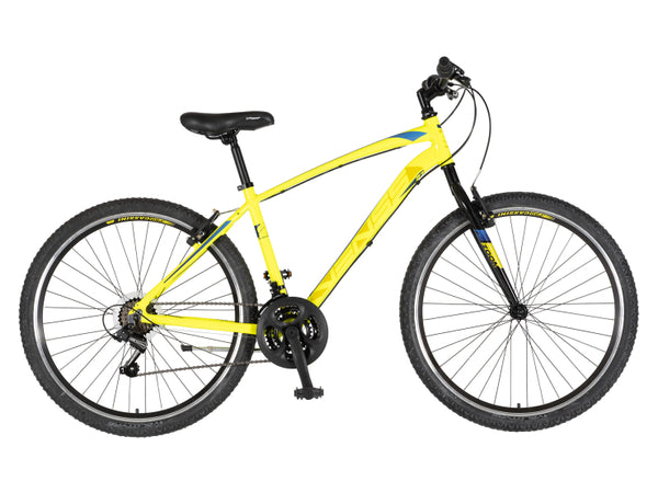 Bicikl mtb venssini zoomer 27.5" alu 17" v-brake  18 brzina 170-185cm (l) neon žuti uv