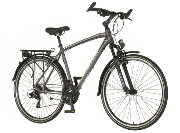 Bicikl tour visitor terra man 28" amortizer alu 21" v-brake   21 brzina 167-192cm (l/xl) sivo crni