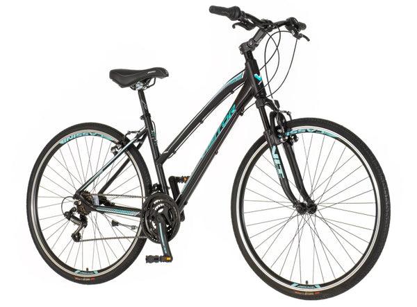 Bicikl tour visitor terra lady 28" amortizer alu 18" v-brake  18 brzina 155-178cm (s/m) crno tirkiz