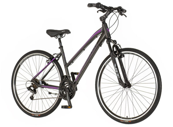 Bicikl tour visitor terra lady 28" amortizer alu 18" v-brake  18 brzina 155-178cm (s/m) sivo ljubiča