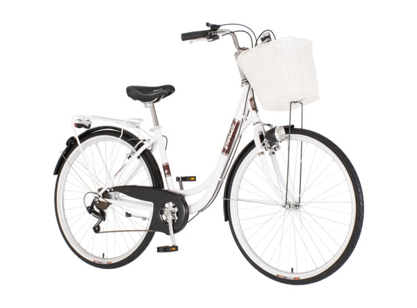 Bicikl fashion visitor latte 28" 17" v-brake  6 brzina 155-178cm (s/m) belo braon