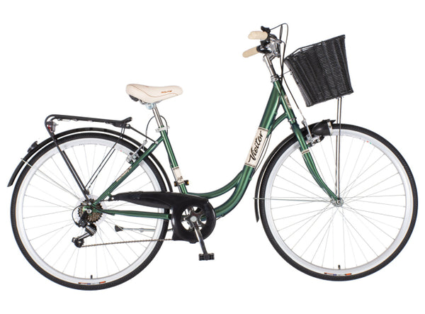Bicikl fashion visitor latte 28" 17" v-brake  6 brzina 167-192cm (l/xl) zeleni