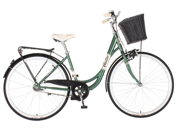 Bicikl fashion visitor latte 28" 17" v-brake kontra favorit 167-192cm (l/xl) zeleni