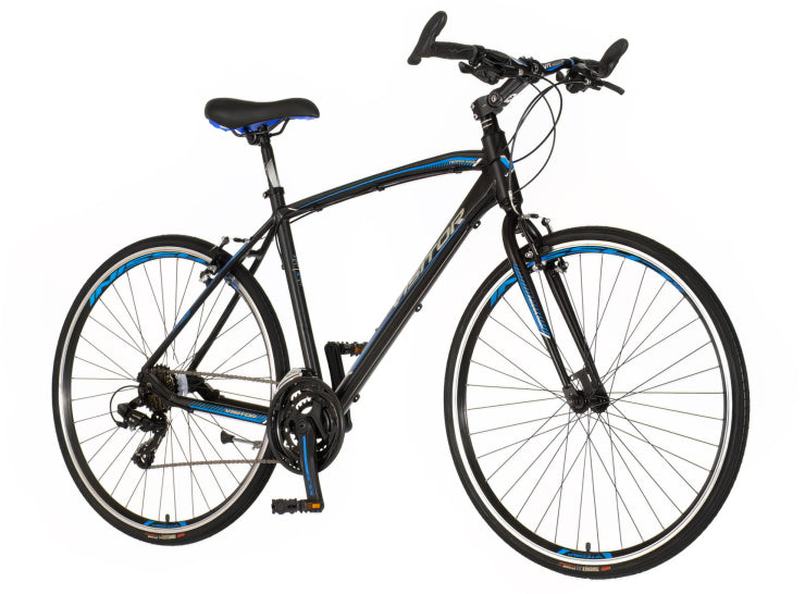 Bicikl tour visitor terra man 28" alu 21" v-brake   21 brzina 167-192cm (l/xl) crno plavi