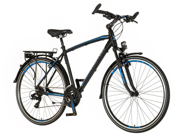 Bicikl tour visitor terra man 28" amortizer alu 21" v-brake   21 brzina 167-192cm (l/xl) crno plavi