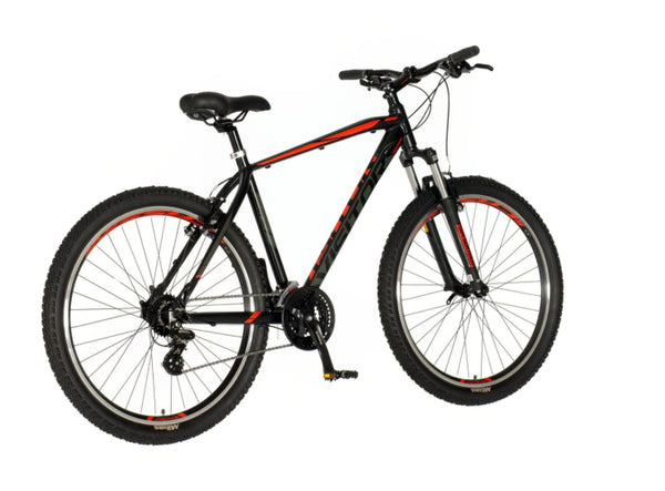 Bicikl mtb visitor energy 27.5" amortizer alu 20" v-brake  24 brzina 170-185cm (l) crno crveni