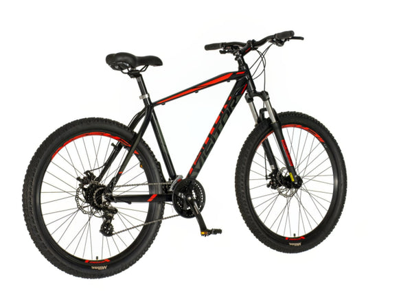 Bicikl mtb visitor energy 27.5" amortizer alu 20" prednji i zadnji disk 24 brzina 170-185cm (l) crno