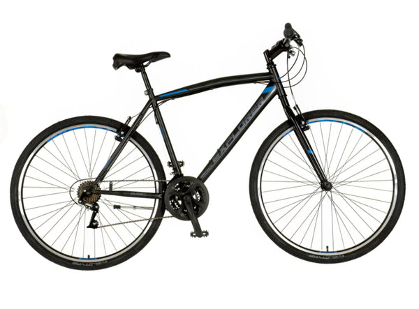Bicikl tour explorer quest 28" 21" v-brake  21 brzina 167-192cm(l/xl) crno plavi