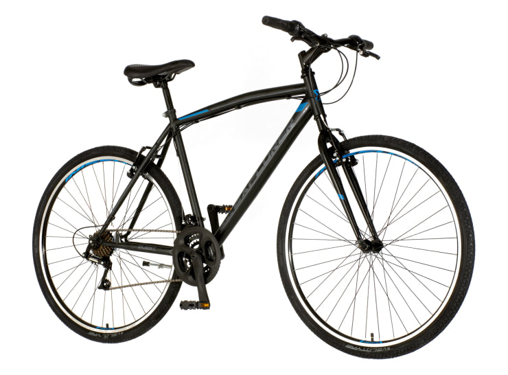 Bicikl tour explorer quest 28" 21" v-brake  21 brzina 167-192cm(l/xl) crno plavi