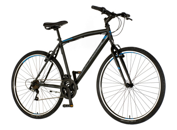 Bicikl tour explorer quest 28" 21" v-brake  21 brzina 167-192cm(l/xl) crno plavi