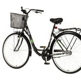 Bicikl city venssini diamante 28" 17" v-brake  kontra 167-192cm (l/xl) sivi, slika 3