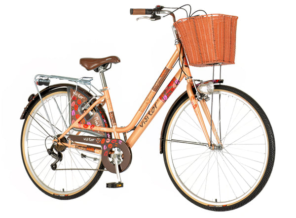 Bicikl fashion visitor mocha 28" 17" v-brake  6 brzina 155-178cm (s/m) bakarni