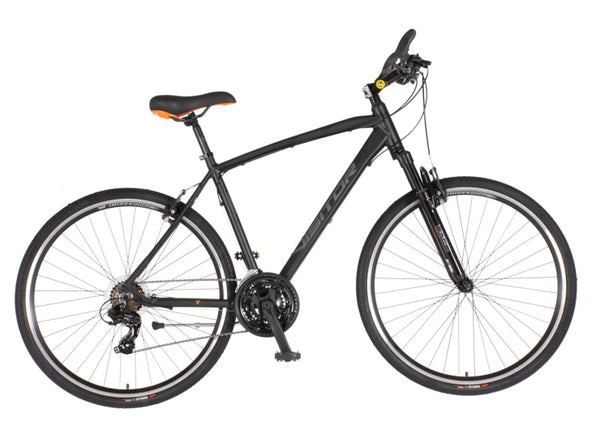 Bicikl tour visitor terra man 28" amortizer alu 21" v-brake  21 brzina 167-192cm (l/xl) crni