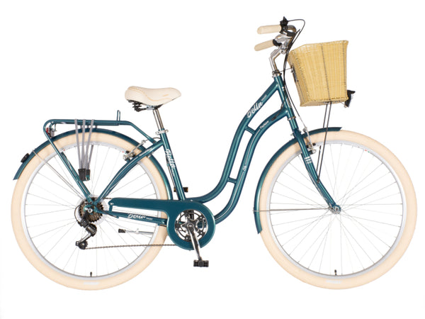 Bicikl fashion visitor bella 28" 18" v-brake  6 brzina 155-178cm(s/m) plavi