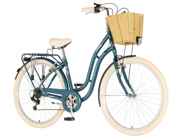 Bicikl fashion visitor bella 28" 18" v-brake  6 brzina 155-178cm(s/m) plavi
