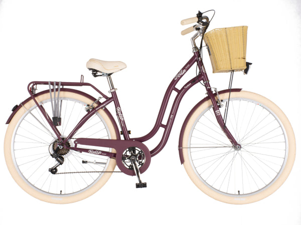 Bicikl fashion visitor bella 28" 18" v-brake 6 brzina 155-178cm (s/m) bordo