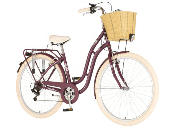 Bicikl fashion visitor bella 28" 18" v-brake 6 brzina 155-178cm (s/m) bordo
