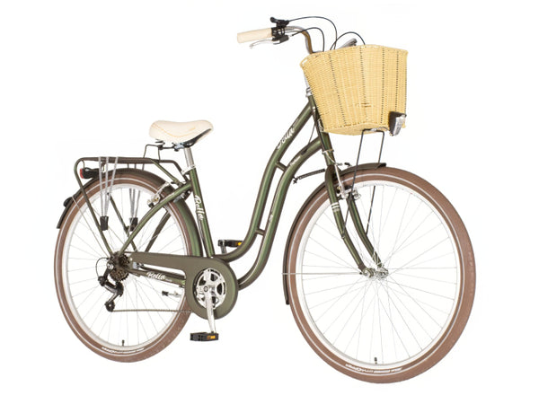 Bicikl fashion visitor bella 28" 18" v-brake  6 brzina 155-178cm (s/m) zeleni