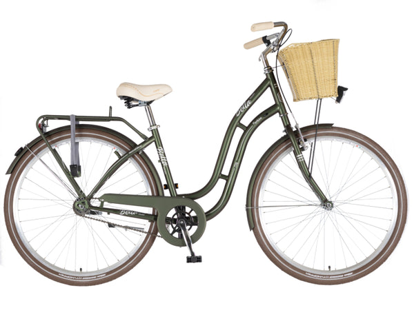 Bicikl fashion visitor bella 28" 18" v-brake kontra favorit 155-178cm (s/m) zeleni