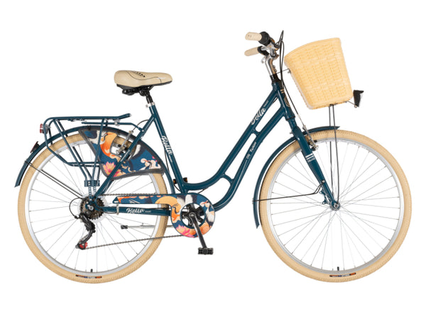 Bicikl fashion visitor bella alu 28" alu 21" v-brake  6 brzina 155-178cm (s/m) plavi uv sjaj