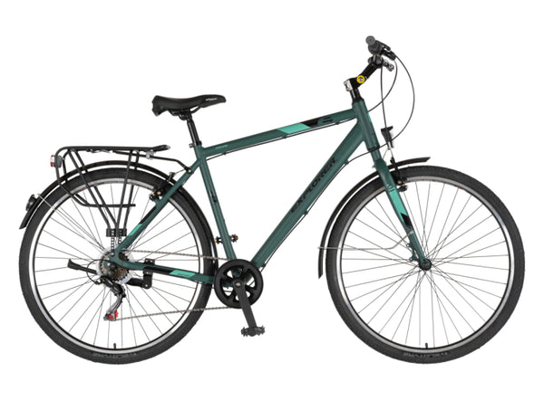 Bicikl tour explorer axys 28" alu 21" v-brake  6 brzina 167-192cm (l/xl) zeleni