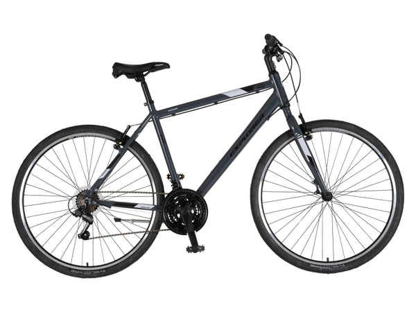 Bicikl tour explorer axys sport 28" alu 21" v-brake  18 brzina 155-178cm (s/m) sivi