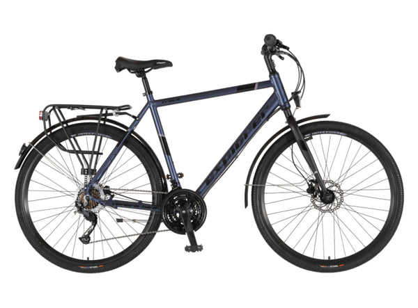 Bicikl tour visitor trace 28" alu 23" disk hidraulika 21 brzina 185-200cm (xxl) plavi
