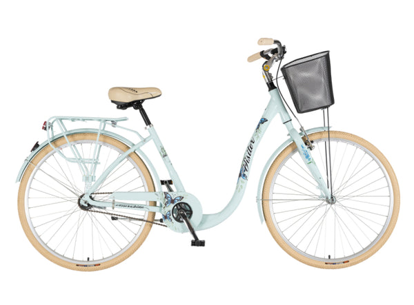 Bicikl fashion visitor butterfly 28" alu 18" v-brake  kontra 155-178cm (s/m) tirkiz