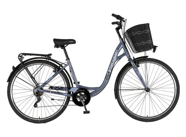 Bicikl fashion venssini grace 28" alu 17" v-brake  6 brzina 155-178cm (s/m) plavi perla