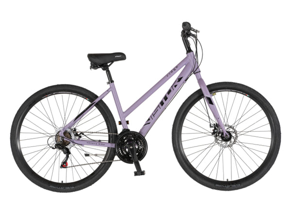 Bicikl city visitor ridge 28" alu 17" dupli disk 18 brzina 167-192cm (l/xl) ljubičasti