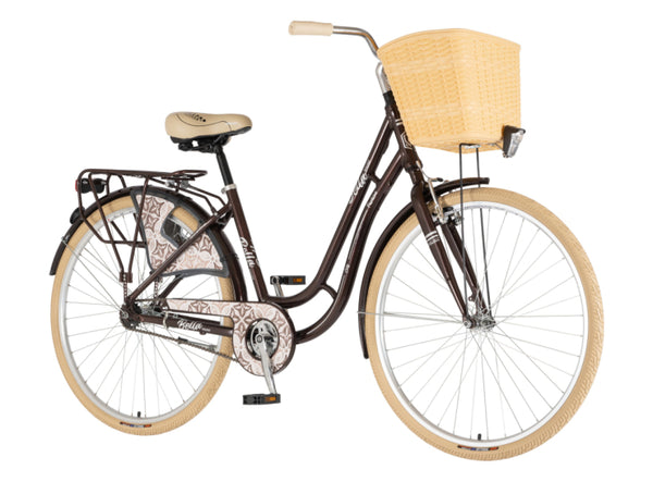 Bicikl fashion visitor bella alu 28" alu 18" v-brake kontra favorit 155-178cm (s/m) braon