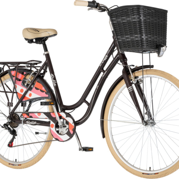 Bicikl fashion visitor bella alu 28" alu 21" v-brake  6 brzina 155-178cm (s/m) braon perla uv sjaj