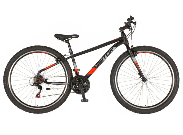 Bicikl mtb visitor radiance 29" 15" v-brake  21 brzina 167-192cm (l/xl) crno crveni