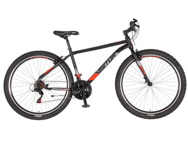 Bicikl mtb visitor radiance 29" 18" v-brake  21 brzina 185-200cm (xxl) crno crveni