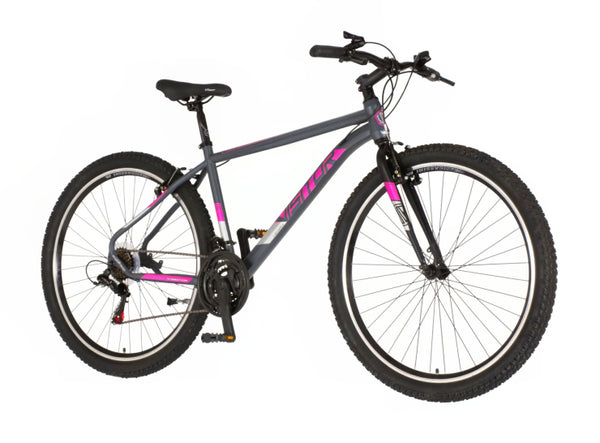 Bicikl mtb visitor radiance 29" 18" v-brake  21 brzina 185-200cm (xxl) sivi polu mat